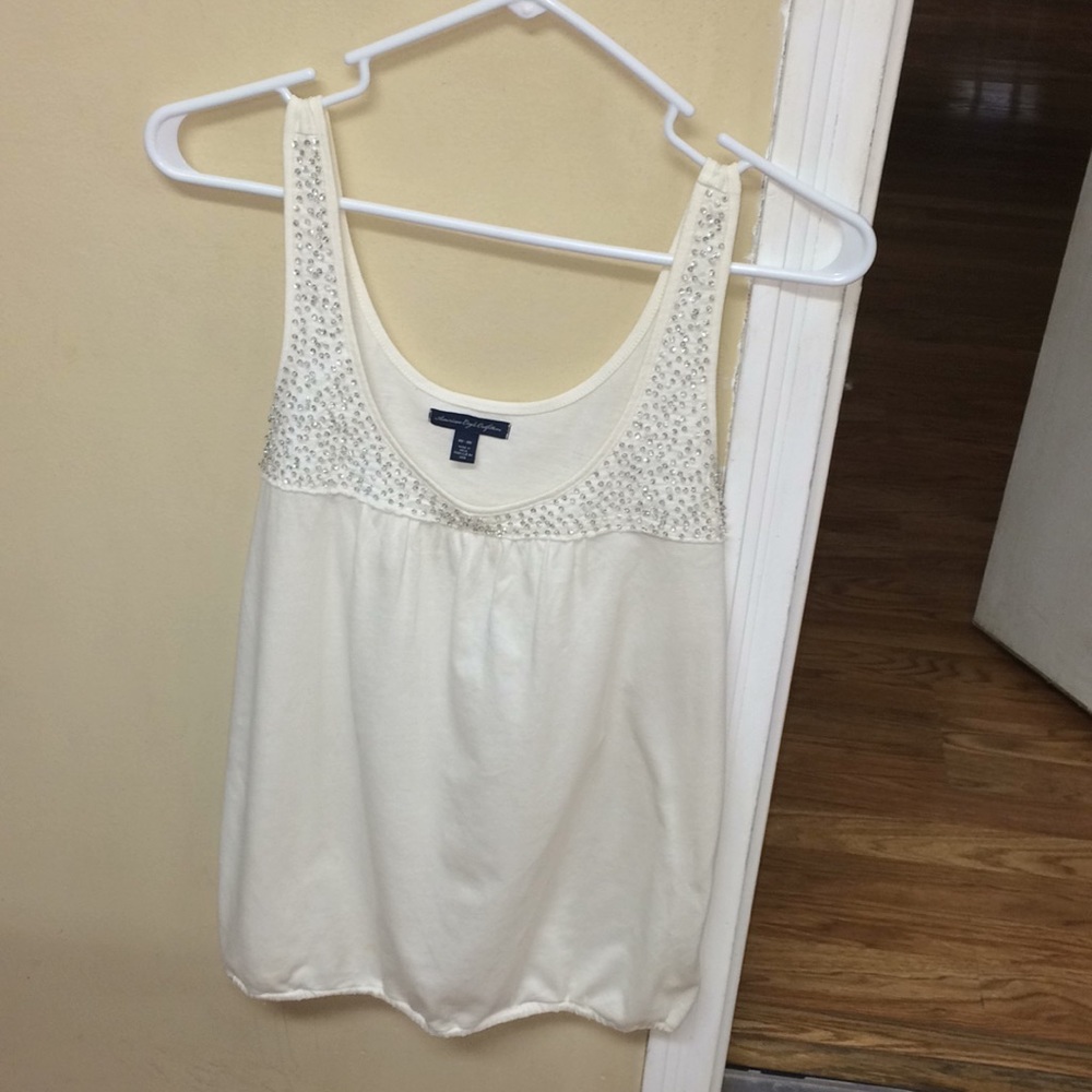 American Eagle Beaded Tank top